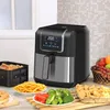 HOMCOM Heißluftfritteuse 6,5 L 1700W mit 8 Menüs Produktbild-Vorschau 2