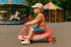 Veicolo A Gravità Per Bambini Senza Pedali Ruote Led Auto Anteprima dell’immagine prodotto 3
