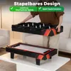 COSTWAY 4 v 1 hrací stôl, stolný futbal, biliard, vzdušný Náhľad obrázku produktu 4