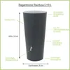 Regentonne anthrazit RAINBOWL 210 liter Produktbild-Vorschau 2