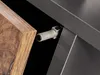 Komodee, Vitrine Schrank Orvieto, Eiche/Anthrazit, Breite Produktbild-Vorschau 9