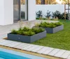 Herstera Garden Cube Low M flacher Outdoor Pflanzkasten Produktbild-Vorschau 5
