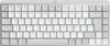 A white Logitech keyboard is shown from a top-down perspective on a white background. Anteprima dell’immagine prodotto
