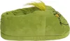 A side view of a green Grinch slipper. Produktbild-Vorschau