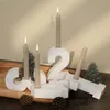 4 ks silikónová forma na svietniky s číslami na vlastnú Náhľad obrázku produktu 4