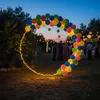Arche à ballons Relaxdays, ronde, en métal, mariage, Voir les images du produit 3