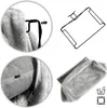 A collage of images showing a cat radiator bed, its construction, and care instructions. Náhľad obrázku produktu