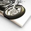 Bild auf Leinwand - Leinwandbild - Motorrad Motor Produktbild-Vorschau 5