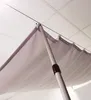 Schiebestock Teleskop 3teilig 140cm grau Produktbild-Vorschau 1