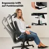 Ergonomické kreslo Naxes – Čierne Náhľad obrázku produktu 20