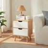 Comodino "Bordkak" con 2 cassetti 50 x 40 x 30 cm Gambe in Anteprima dell’immagine prodotto 3
