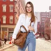 Handtasche Damen Shopper Tasche Tote Leder Umhängetasche Produktbild-Vorschau 2