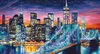 Mosaico de diamantes, Nueva York, Puente de Brooklyn, 30x40 Vista previa de la imagen del producto 3