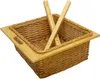 2 cestini estraibili in vimini per cucina in rattan da 600 Anteprima dell’immagine prodotto 6