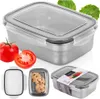 Lunchbox - 700 ml - Vodotěsný - Nerez - Dóza na potraviny s Náhled obrázku produktu 9