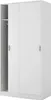 2-türiger Kleiderschrank - Schlafzimmer Weiß 50x200h cm Produktbild-Vorschau 6