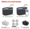 Vodní fontána Pet Care, 2,6 l, šedá Náhľad obrázku produktu