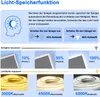 LED Badspiegel mit Uhr Bluetooth 3-Fache Vergrößerung Produktbild-Vorschau 7