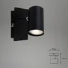 Wandleuchte, Wandlampe schwenkbar, Deckenspot GU10 Fassung, Produktbild-Vorschau 7