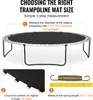 Wymienna mata do trampoliny VEVOR uniwersalna do okrągłej Podgląd zdjęcia produktu 4