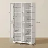 HOMCOM Küchenschrank Buffetschrank mit 4 Produktbild-Vorschau 3