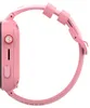 Side view of a pink smartwatch with its strap. Podgląd zdjęcia produktu