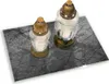 Glas Grabkerzen Untersetzer Motiv Gummifüße - 80x52 cm - Produktbild-Vorschau 1