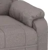 vidaXL Fotel Relax tkanina taupe Podgląd zdjęcia produktu 7