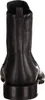 The back view of a black leather Chelsea boot. Voir les images du produit