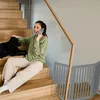 Barriere di sicurezza Relaxdays, barriera di protezione Anteprima dell’immagine prodotto 3
