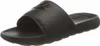 A black Nike slide sandal is shown from a side-angle on a white background. Produktbild-Vorschau
