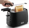 De'Longhi CTLAP2203.BK Toaster Zange 550 Watt Schwarz Produktbild-Vorschau 2