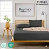 Buymax Premium Boxspringbett Spannbettlaken 140x200 bis Produktbild-Vorschau 2