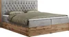 Boxspring s dřevěným dekorem a prošívaným čelem AMORE s Náhled obrázku produktu 4