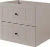 A beige bathroom cabinet with two drawers. Náhľad obrázku produktu