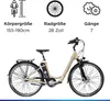 Zündapp Z517 E Bike Damenfahrrad 28 Zoll 155 - 190 cm mit 7 Produktbild-Vorschau 4