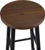 WOLTU Barhocker 2er Set Bistrohocker, Gestell aus stabilem Produktbild-Vorschau 6