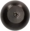A close-up view of the bottom of a black, spherical weight. Anteprima dell’immagine prodotto