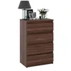 STIV Möbel | Komoda z 4 szufladami | Dąb Wenge | 60 cm | Podgląd zdjęcia produktu 3