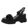 Bagatt Trish Damenschuhe Sandalen Hoch Schwarz Freizeit, Produktbild-Vorschau 1