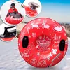 lot de 2 pneus de luge gonflables en PVC, Snow Tube bleu + Voir les images du produit 4