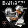 𝗛𝗔𝗩𝗘𝗡𝗛𝗔𝗨𝗦 Smash Burger Set Edelstahl I Smash Produktbild-Vorschau 5