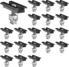 20x Mittelklemme Klickfix schwarz 30-40mm Solarmodul Produktbild-Vorschau 1