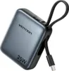 Batterie externe Vention 10 000 mAh 35 W PD avec câble Voir les images du produit 1