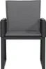 vidaXL Gartenstühle mit Kissen 2 Stk. Schwarz Poly Rattan Produktbild-Vorschau 5