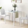 HOMCOM Esstisch Esszimmertisch Quadratischer Küchentisch Produktbild-Vorschau 2