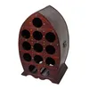 Weinregal Kolonialstil 12 Flaschen Holz Regal Wein Produktbild-Vorschau 4