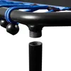 Aga FITNESS Trampolin 130 cm Blau + Griff Produktbild-Vorschau 4