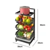 Heikoeco® Küchenwagen, Rollwagen, Küche Aufbewahrung & Produktbild-Vorschau 7