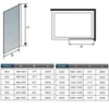 Duschabtrennung 120x200cm begehbare Dusche Walk in  Produktbild-Vorschau 4
